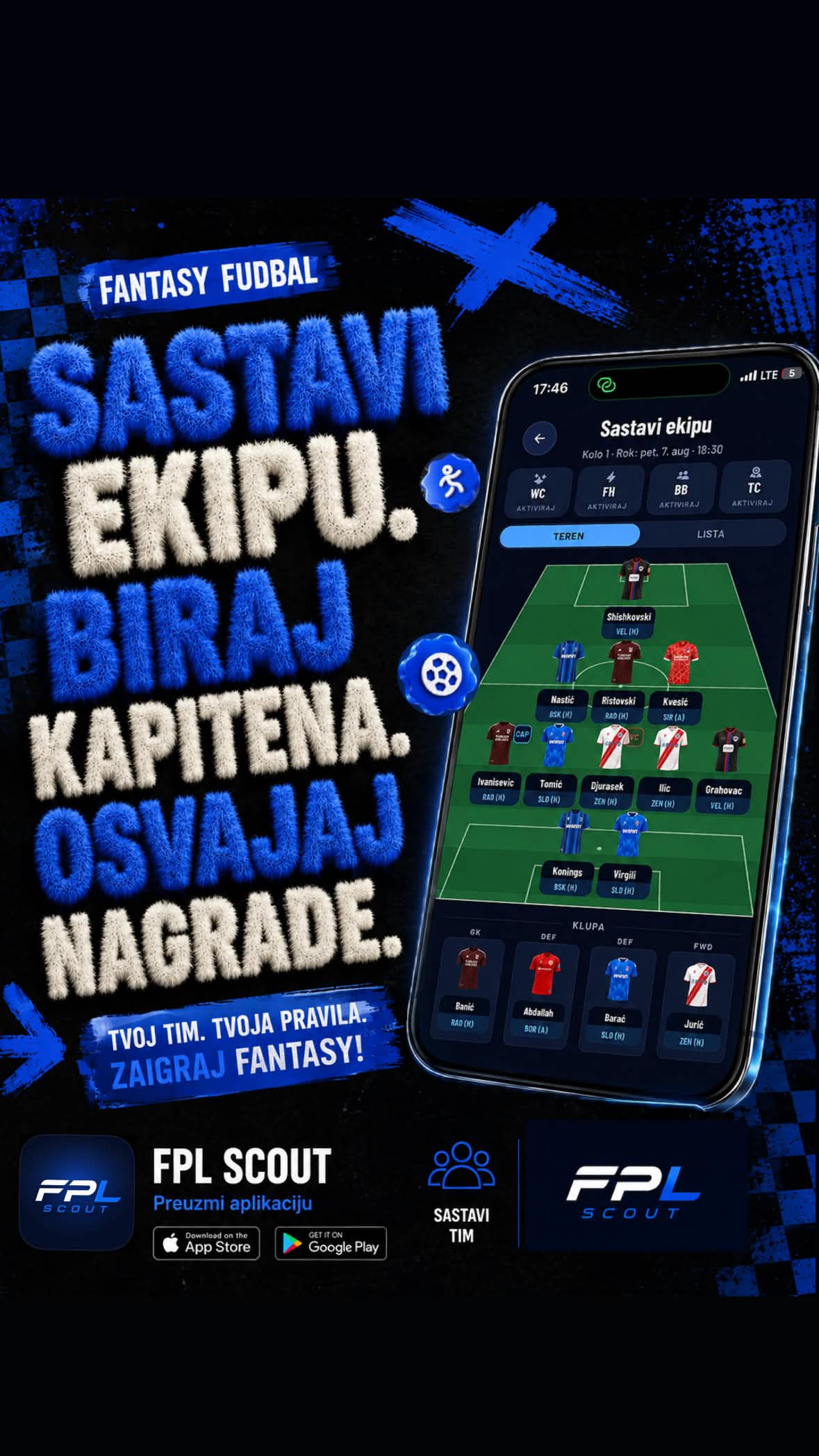 ScoutFPL Fantasy fudbal poster